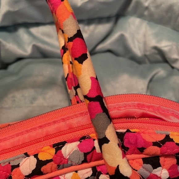 Vera Bradley Turnlock Satchel Purse in Pixie Confetti - Picture 9 of 10